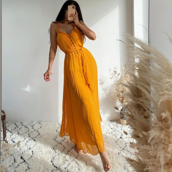 LAST 1 🔥NWT ZARA Limited Edition Slik Blend Dress - Picture 6 of 11